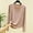 Khaki, variant on Jamicy Modal Pajama Top for Women Casual Long Sleeve Pullover Pajama Top - Soft Comfortable Fashion Winter Spring Fall Daily Wear Loungewear