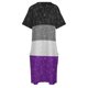 thumbnail image 4 of Vestido de mujer con bolsillo suelto y fondo de bandera del orgullo asxual con purpurina falsa falda para mujer, 4 of 6
