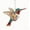 E, variant on Hummingbird Christmas Decorations, Glittering Hummingbird Ornaments for Christmas Tree Hanging Decor, Bird Ornaments for Home Decor Yard Windows Christmas Decorations