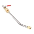 thumbnail image 1 of Metal Power Washer Gutter Cleaner Wand with Ball Valve 1 4 Inch Connector Curved Pressure Washer Extension Wand for Most Pressure Washer Sprayer and Spray Nozzles, 1 of 7