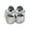 Silver, variant on Maraso Unisex Kids Soft Crib Shoes Anti-slip Bow-knot Casual & Dress Shoe, Pink, M