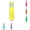 Colorful, variant on CSSJKYJ Stationery Marker Pen Creative Candy Color Large Capacity Fluorescent Pen Prize Marking 5ml(Pink)