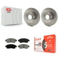 thumbnail image 1 of Transit Auto Front Disc Brake Rotors and Semi-Metallic Pads Kit for Car Toyota Camry 2.2L K8S-100278, 1 of 11