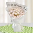 thumbnail image 6 of DIY Simulation Rose Flower Bouquet (99Pcs Small Flowers) Exquisite Durable Pink, 6 of 8
