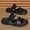 Black, variant on Men's Sandals in Black and Khaki, Ethnic Style Dual-Purpose Men's Slippers, Specially Designed for Men, Designer Style Men's Shoes, Summer Footwear, Summer Sandals, Shoes, Men's Slippers