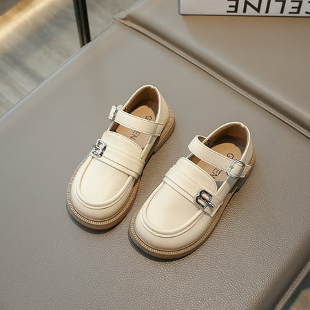 

Spring New Children‘s Leather Shoes Fashion Korean Style Simple Casual Shoes Boys and Girls Dress Performance Shoes Baby Shoes