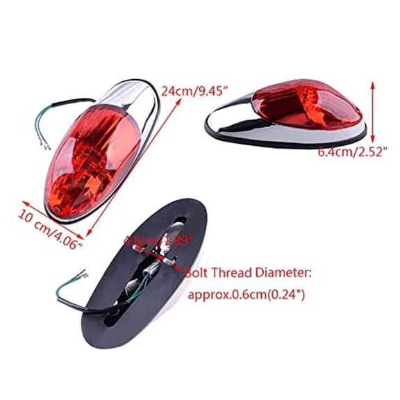 Motorcycle Rear Brake Tail Light For Honda Shadow Aero 1100 Sabre Spirit ACE 750
