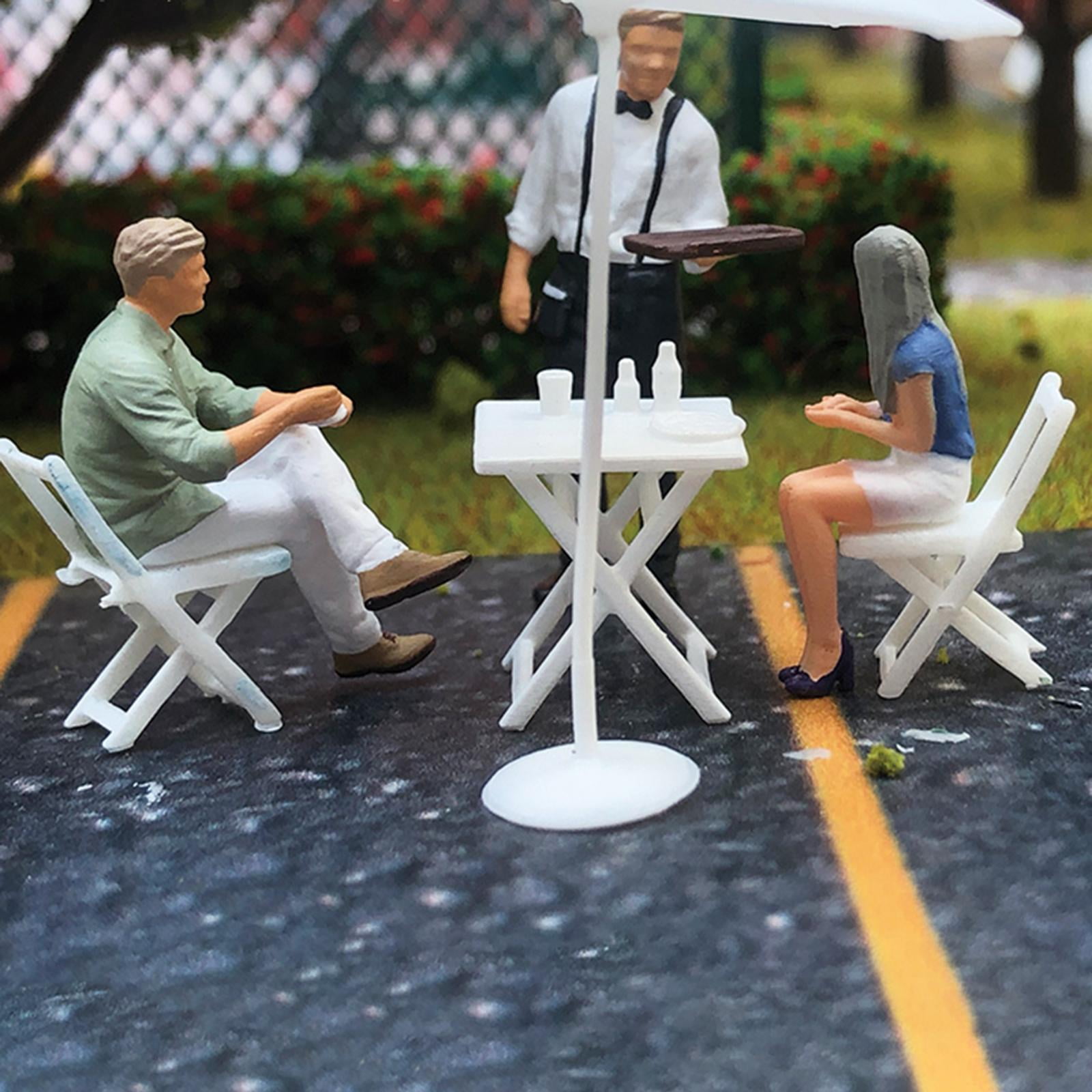 1/64 Scale Figure Business Man Character Doll Miniature Scene Landscape Scale
