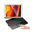 thumbnail image 1 of Case with Keyboard For iPad 9th / 8th / 7th Gen 10.2 inch & iPad Air 3rd Gen / iPad Pro 10.5", Rotatable, Multi-Touch Trackpad, Backlight & Pencil Holder, 1 of 7