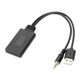 thumbnail image 1 of STARTIST Adaptateur de Voiture Noir avec Interfaces Audio 3.5mm Compatible pour Écouteurs, 1 of 9