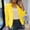 Yellow, variant on Simua Women's 2024 Fall Long Sleeve Cardigan Coat Open Front Notch Collar Blazer Jackets with Pocket