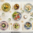 thumbnail image 6 of vancasso, Series Jasmin, 40-Piece Porcelain Dinnerware Set, Multicolour Dinner Set, Service for 8, 6 of 7