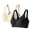 2PC Black + Beige, variant on Womens Bras Multipack 3pc Solid Color Supportive with Wire Push Up Bra Full Coverage Soft Comfy Seamless Daily Bra