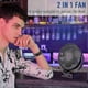 thumbnail image 4 of OPOLAR Portable Fan 10000mAh Rechargeable USB Desk Fan Small mini Quiet Desktop Fan Compatible Office Home Bedroom,Strong Airflow, 4 of 5