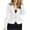 White, variant on Meichang Slim Fit Blazer for Women Basic Solid Color Outwears Business Long Sleeves Cardigan Dressy Open Front Blazer Jackets Fall
