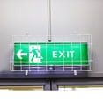 thumbnail image 1 of KONTONTY Light Covers Exit Sign Protective Cover White Iron Enhanced Aesthetics Home Use 1Pcs, 1 of 8
