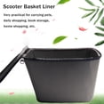 thumbnail image 3 of GLFILL Bicycle Basket Inner Bag Rainproof Rustproof Sturdy Cycle Basket Liner For Convenient Storage Carrying Cycling Accessories B, 3 of 9