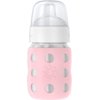 Lifefactory 8-Ounce Stainless-Steel Vacuum-Insulated Wide-Neck Baby Bottle with Sippy Nipple, Desert Rose (LS2251WDR4)