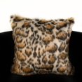 thumbnail image 2 of Plutus Brands Brown Plutus Tiger Animal Faux Fur Luxury Throw Pillow 12 in x 20in, Double Sided 12" x 20", 2 of 2