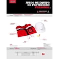 thumbnail image 2 of Chaleco + Casco + Gafas Equipo Seguridad Construccion Urrea JPM4, 2 of 3