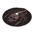 thumbnail image 2 of Kll Spider With Skull Christmas Tree Skirt 30",Party Decorations Farmhouse For Christmas Decorations Holiday Party, 2 of 8