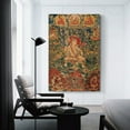 thumbnail image 3 of Póster de pintura de Thangka tibetano de Bodhisattva (2), póster de arte de pared con impresión de imagen, pósteres de lienzo, obras de arte, regalo, habitación estética, 12 x 18 pulgadas (30 x 45 cm), 3 of 6