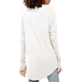 thumbnail image 4 of Langwyqu Solid Color Women Long Sleeve Loose Casual Shirt Tops, 4 of 5