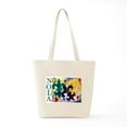 thumbnail image 6 of CafePress - NOLA Mardi Gras Fleur De Lis Tote Bag - Unisex Canvas Tote Bag, Beige, 1-Piece, 6 of 7
