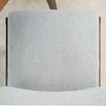 thumbnail image 6 of Noble House Strong Caldwell Dining Chair Set, Boucle Upholstery with Solid Wood Frame, Set of 2, Light Grey, 6 of 11