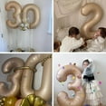 thumbnail image 6 of 30th 40th 50th 60th Birthday Balloons 40 Inch, Birthday Decorations, Balloon set, Birthday Party Decorations SuppliesStyle:Style 2;, 6 of 6