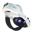thumbnail image 3 of Correa para La Cabeza VR Ajustable RGB 8000mAh Recargable para Meta Quest 3 (blanco), 3 of 9