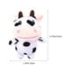 thumbnail image 3 of Llavero de peluche con forma de vaca de peluche, accesorio para cartera y bolso para niños y adultos., 3 of 5