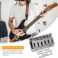 thumbnail image 3 of Bridge Saddle 6 Cuerdas Guitar Tailpiece para Fender Strat Guitarra eléctrica, 3 of 7
