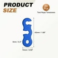 thumbnail image 2 of Tent Rope Tensioners, 20 Pcs Guyline Rope Adjusters Tent Rope Stakes Aluminum Alloy Cord Tightener for Outdoor Camping Hiking Accessories,Blue, 2 of 7