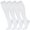 White, variant on 4 Pairs Medical Sport Copper Compression Socks With Anti-slip Silicone for Women & Men Circulation 15-20 mmhg is Best Support for Athletic Running Cycling, Nursing, Travel