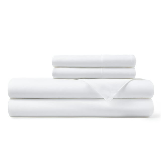 Hotel Sheets Direct 100% viscosa derivada de sábanas de bambú completo – Sábanas de lujo refrescantes con bolsillo profundo – Suave sedoso – Blanco