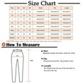 thumbnail image 2 of frariair High Waisted Jeans for Women Loose Fashion Plus Size Printed Casual Pants Wine, 2 of 3