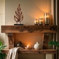 thumbnail image 5 of Decozen Wooden LEAF Sculpture – Gifts for Mom or Dad on Mother’s Day, Father’s Day, or Birthday – Acacia Wood Sculpture for Home, Office, Living Room, or Boho and Mantle Décor, 5 of 9