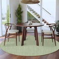 thumbnail image 4 of Round Rugs 5 Ft, Sage Green Burlap Texture Non Slip Area Rugs for Kitchen Bedroom Entryway, Farmhouse Vintage Sage Green Washable Carpet Runner Rug Floor Mats for Bedroom Home Decor, 4 of 9