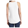 thumbnail image 5 of Ladies Core Cotton Tank Top White Large, 5 of 6