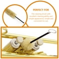 thumbnail image 2 of UPOUART 2Pcs Trumpet Mouthpiece Brush for Maintenance in Beige Color, 2 of 8