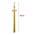 thumbnail image 1 of 10Pcs 2023 Graduation Cap Tassels Single Color 15 Grad Single Color Graduation inch for Party Accessories Aureate, 1 of 8
