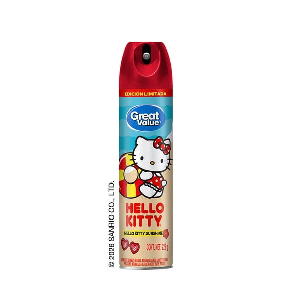 Great Value Aromatizante Aerosol Hello Kitty Sunshine 226G