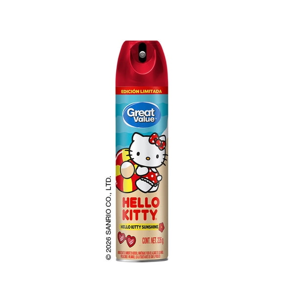 Great Value Aromatizante Aerosol Hello Kitty Sunshine 226G