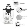 Gaeub Cute Ghost Simple Drawing Print 50L Large Laundry Hampers with