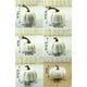 thumbnail image 5 of 12 piezas de artesanías de calabaza artificial blanca para la decoración de Acción de Gracias de Halloween., 5 of 5