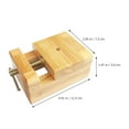 icolorfuled Seal Stone Bed Wooden Carving Clamp Seal Wood Carving Clamp