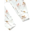 thumbnail image 4 of Baby Girl Clothes Set Fall 3 6 9 12 18 24 Months Long Sleeve Sweatshirt  Floral Print Pants  Headband Outfits, 4 of 9