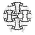 thumbnail image 5 of Wall Clock, Bike chains Pattern Antique Wall Clocks Battery Operated Silent Kitchen Office Wall Clock Decorative, Wall Clock for School Classroom Living Room Bedroom Home Decor, 5 of 7