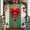 Green, variant on Mouliraty Christmas Door Cover Decoration, 35x73 Inch Christmas Door Cover Christmas Door Curtain Christmas Day Door and Wall Decoration Festival Party Decoration, Red